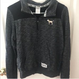 Pink 1/4 zip up pullover! 🍭